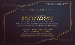 Inviting Channel Parters for launching PROVIDENT EQUINOX image